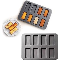 Amazon｜cotta ティファニー マドレーヌコキーユ型9個取 黒 235×235